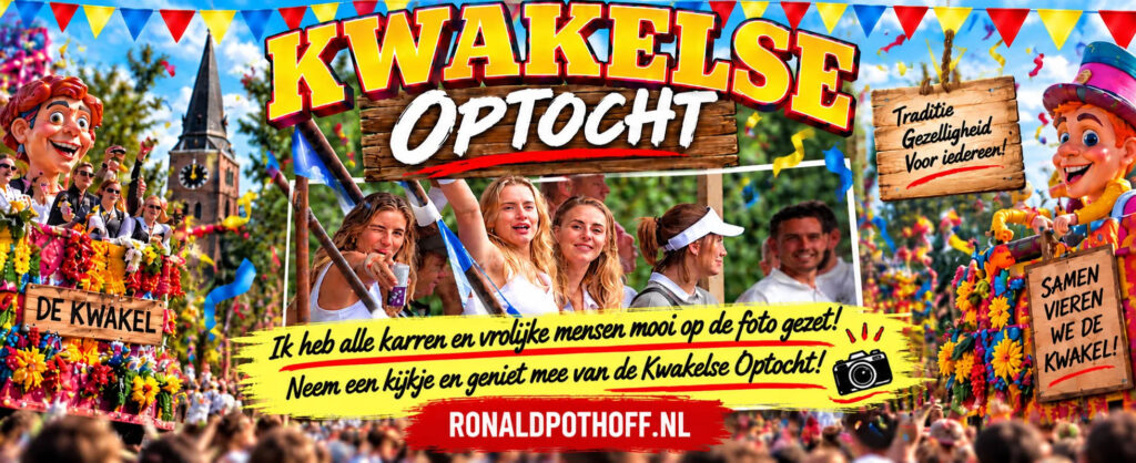 Kwakelse Optocht sportfotografie door Ronald Pothoff